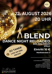 Poster Blend Party