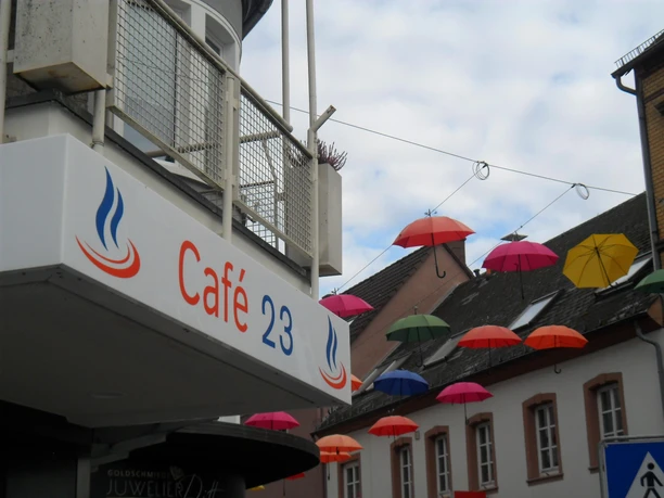 Café23, am Hahnplatz in Prüm