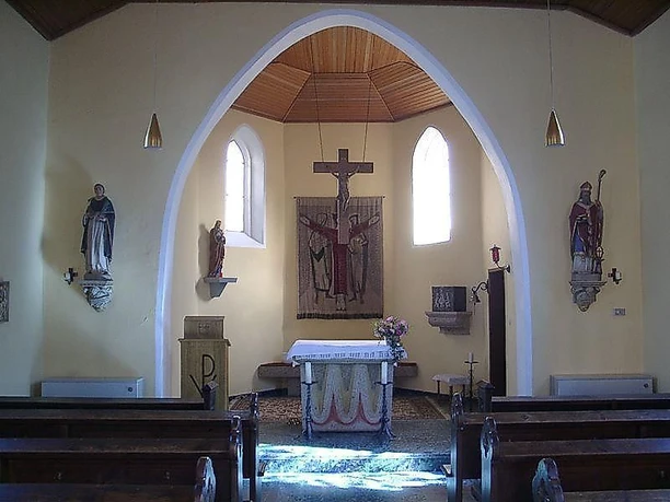 Innenansicht Hubertuskapelle Innenansicht Hubertuskapelle