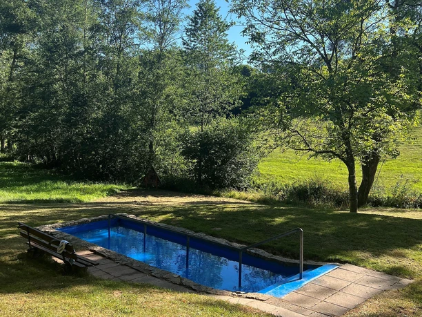 Abkühlung beim Wassertreten in Mettendorf