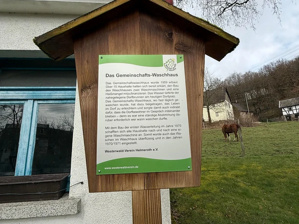 Das Gemeinschafts-Waschhaus