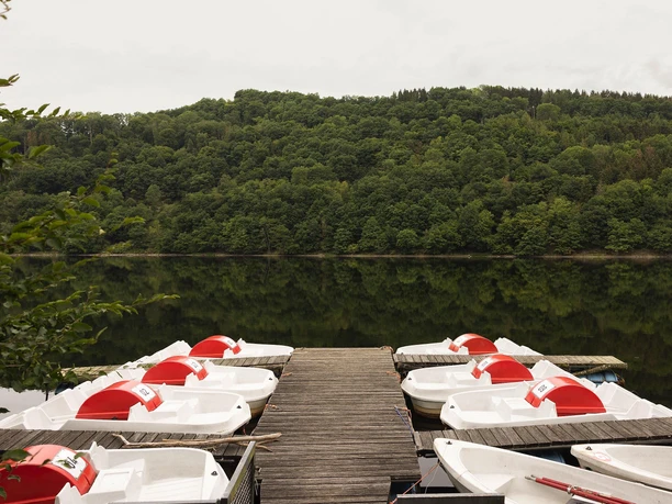 Tret- und Ruderbootverleih