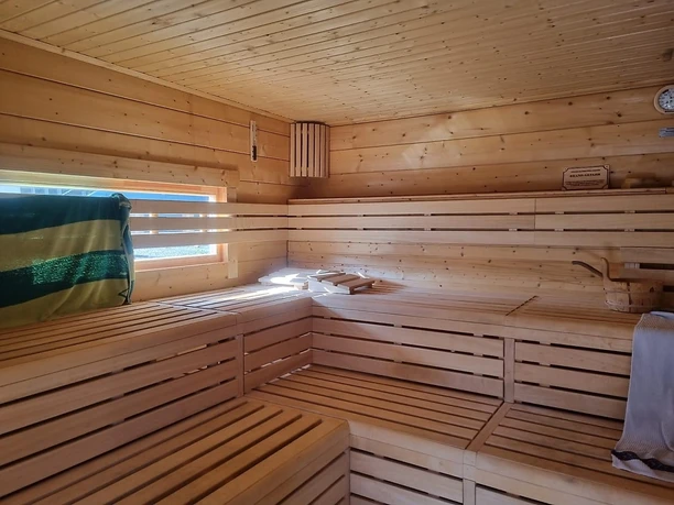 Sauna beim Naturfreibad Simmern (Innenansicht)