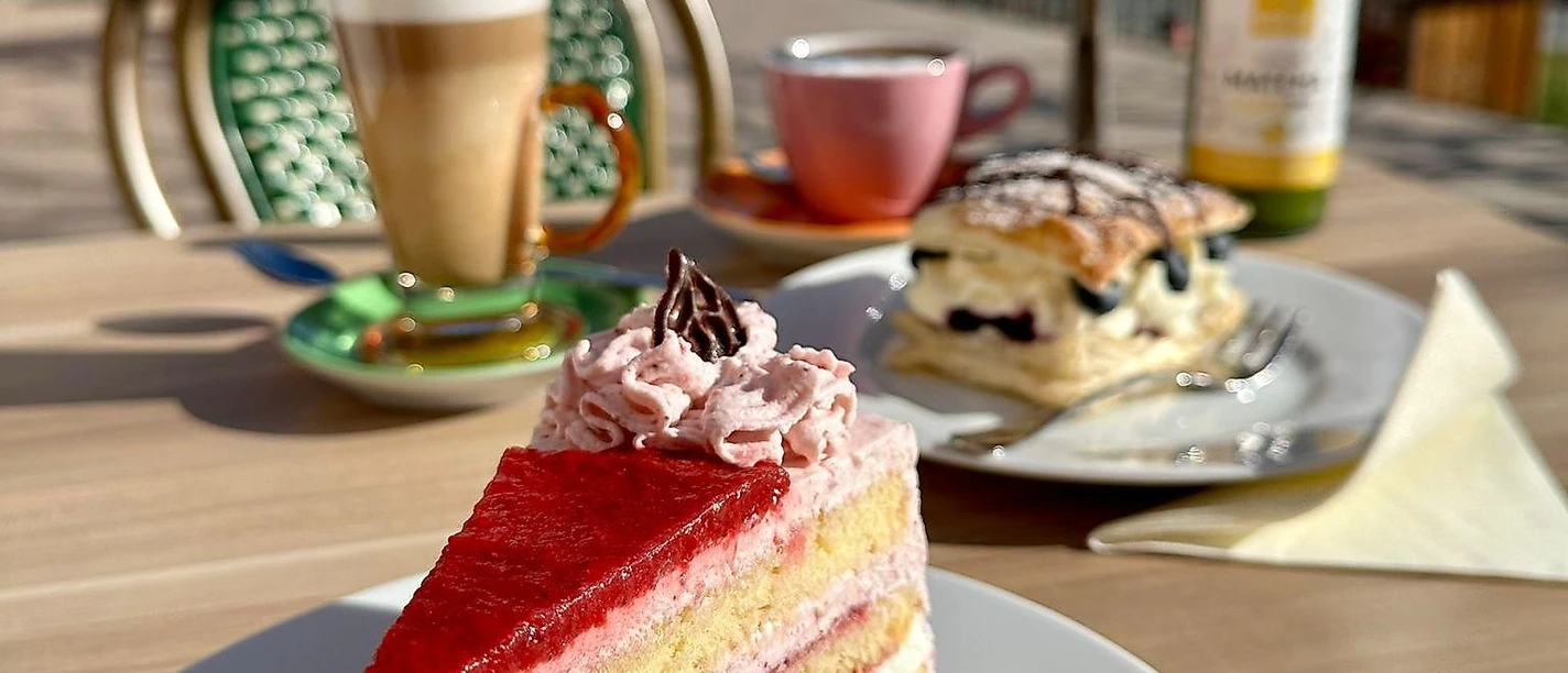 Kuchen im Café Dennoch in Bad Endbach