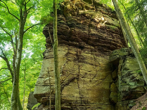 Felsformation bei Bollendorf