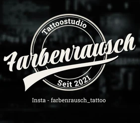 Logo Farbenrausch Tattoo Studio