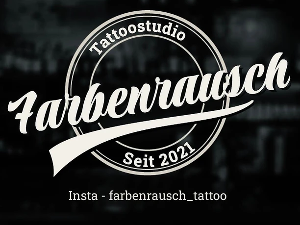 Logo Farbenrausch Tattoo Studio