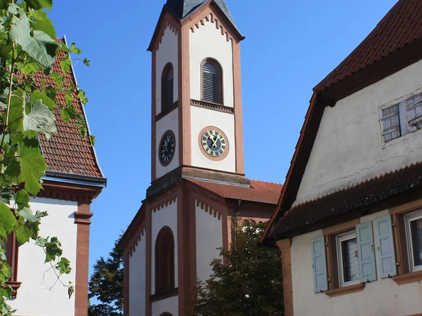 Die Kirche in Mühlhofen