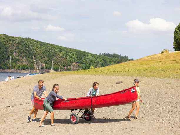 Vorbereitung Kanufahren