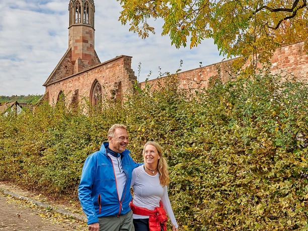 Kloster Rosenthal im Hintergrund