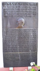 Konrad-Adenauer-Gedenktafel