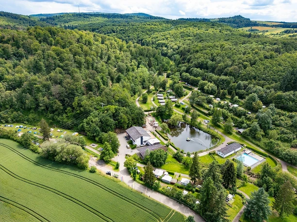 Luftbild Campingplatz