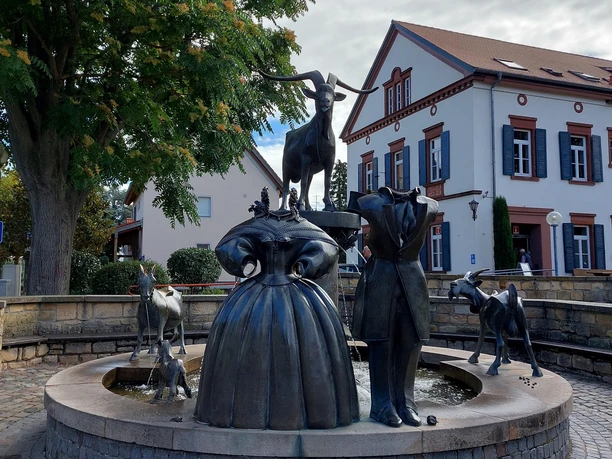 Geißbockbrunnen Deidesheim