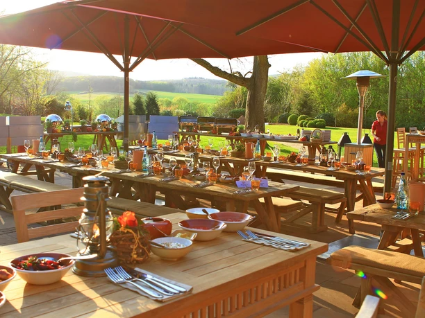 Garten-Eventscheune vom Hofgut Dagobertshausen