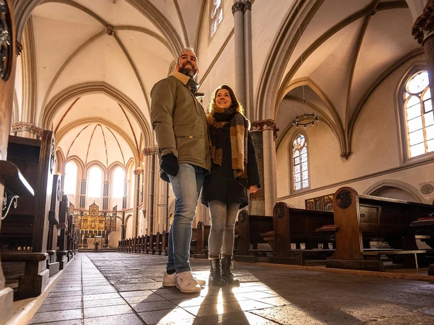 Besuch der Stiftskirche in Münstermaifeld