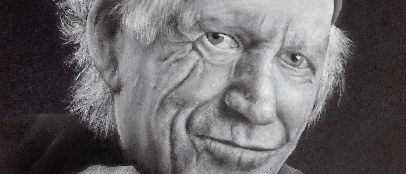 Klaus Busch, Porträt von Keith Richards