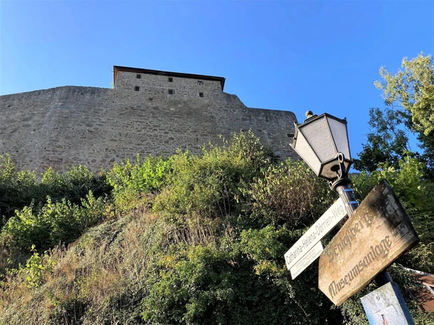 Blick vom Alten Pfarrhaus