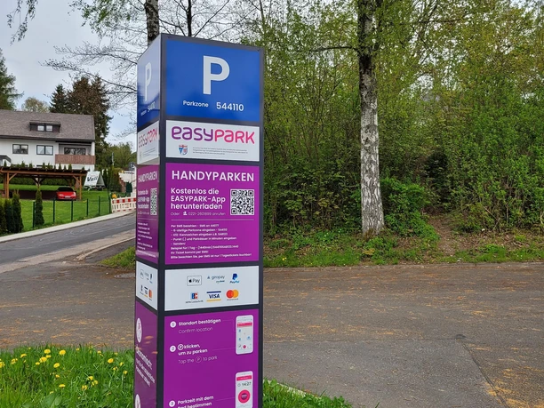 Informationssäulen WoMo Am Labachweg Hermeskeil