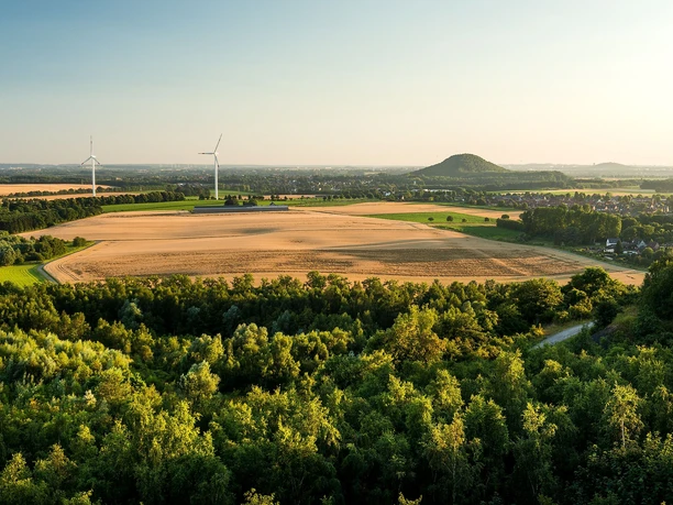Fernblick über die Haldenlandschaft