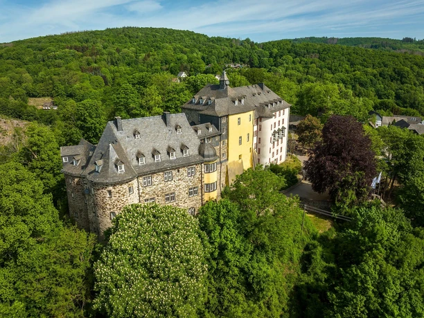 Freusburg aus der Luft