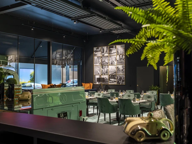 Hauptraum des Restaurant New York New York_