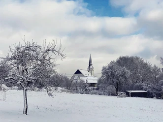 Weidingen im Winter