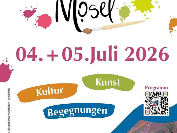 Plakat Kunst am Fluss