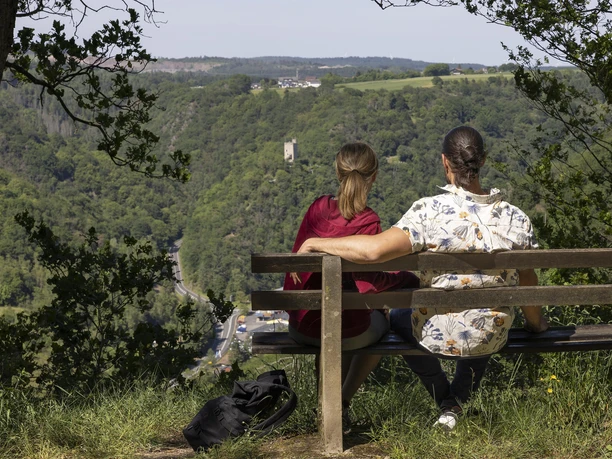 Blick auf Burg Laurenburg Blick auf Burg Laurenburg