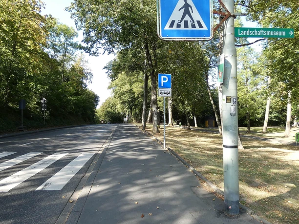 Busparkstreifen am Alexanderring
