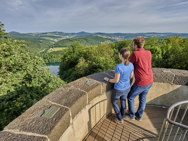 Landschaftsblick vom Dronketurm