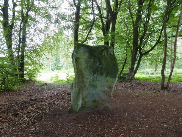 Druidenstein Bollendorf von der "Rückseite"
