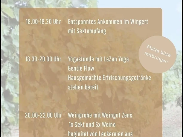 Yoga und Wein (2)