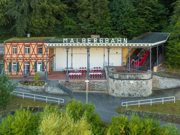 Talstation der Malbergbahn