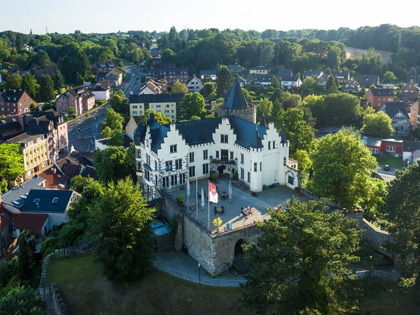 Luftbild Burg Rode
