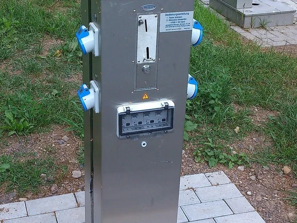 Wohnmobilstellplatz Bad Bertrich-Strom