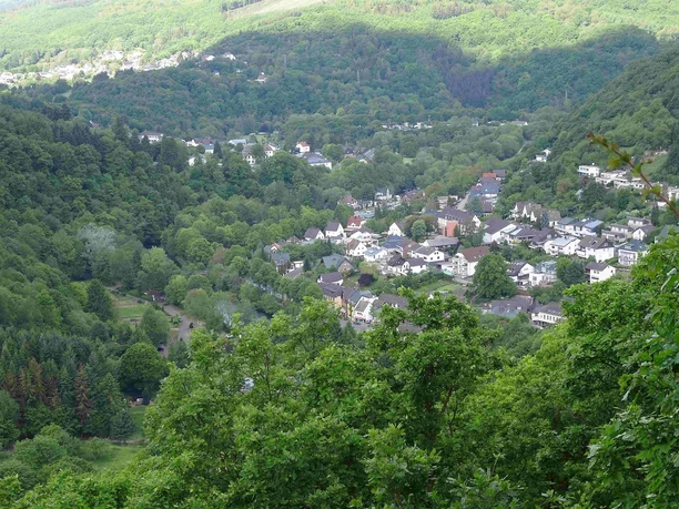 Ausblick auf Heimbach Ausblick auf Heimbach