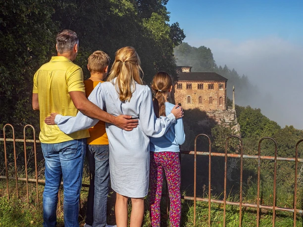 Blick auf die Klause Kastel-Staadt