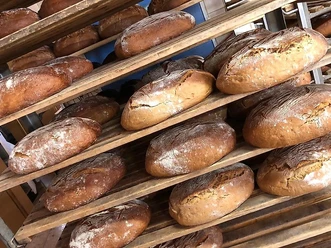 Brot frisch aus dem Ofen