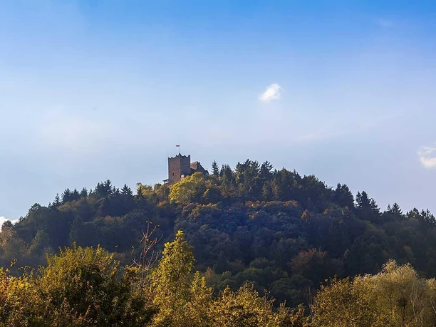 Blick auf die Burg Arras
