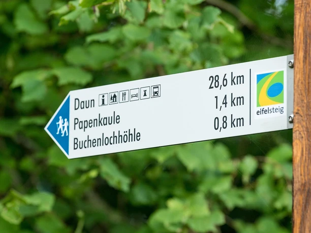 Papenkaule Wegweiser