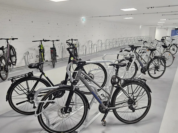 Fahrradgarage an der Porta Nigra