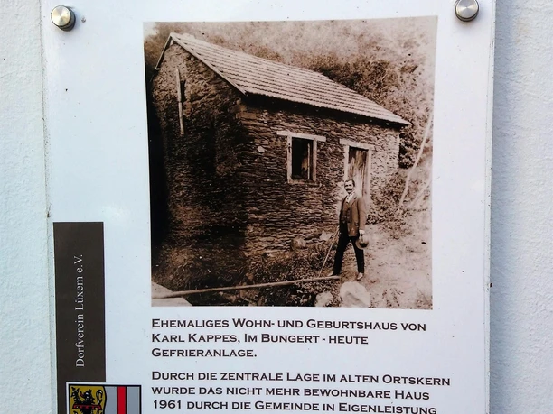 Infotafel Gefrierhaus