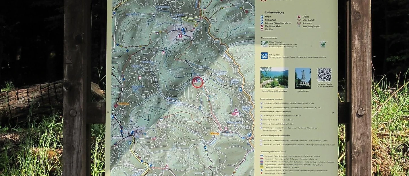 Wandertafel Forsthaus Annweiler