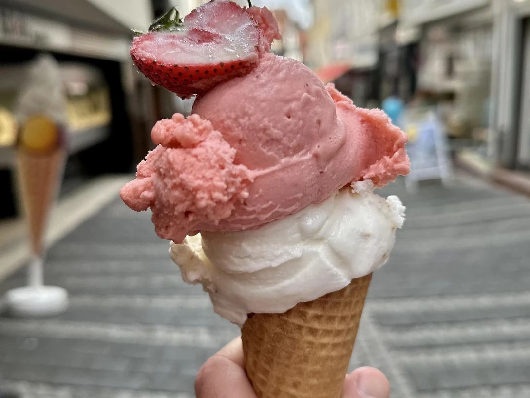 Eis vom Café Klingelhöfer