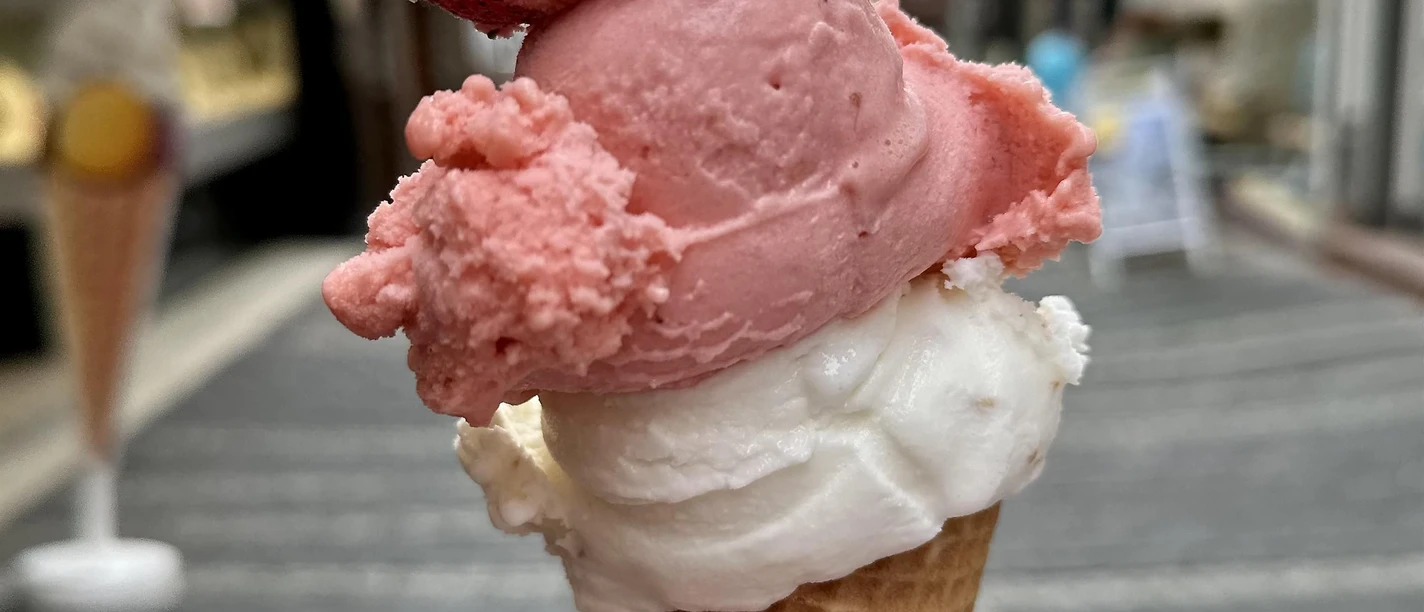 Eis vom Café Klingelhöfer