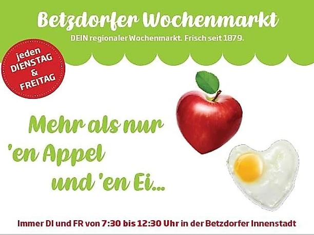 Anzeige woma Appel un Ei