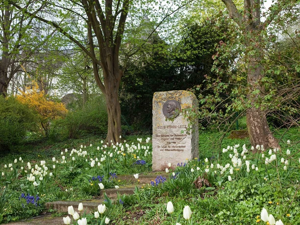 Gedenkstein Elsie Kühn-Leitz