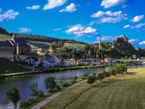 Blick auf Saarburg