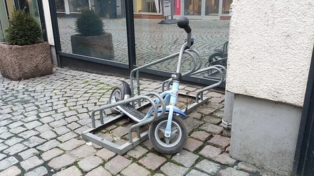 Fahrradständer in Dillenburg
