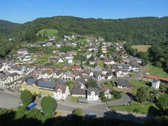 Blick vom Aussichtstürmchen Nr. 2